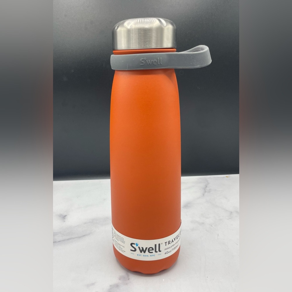 S'well Vibrant Orange Traveler Bottle